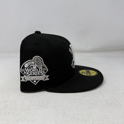 New Era Black Born x Raised x Dodgers 24 WS Champs 59FIFTY