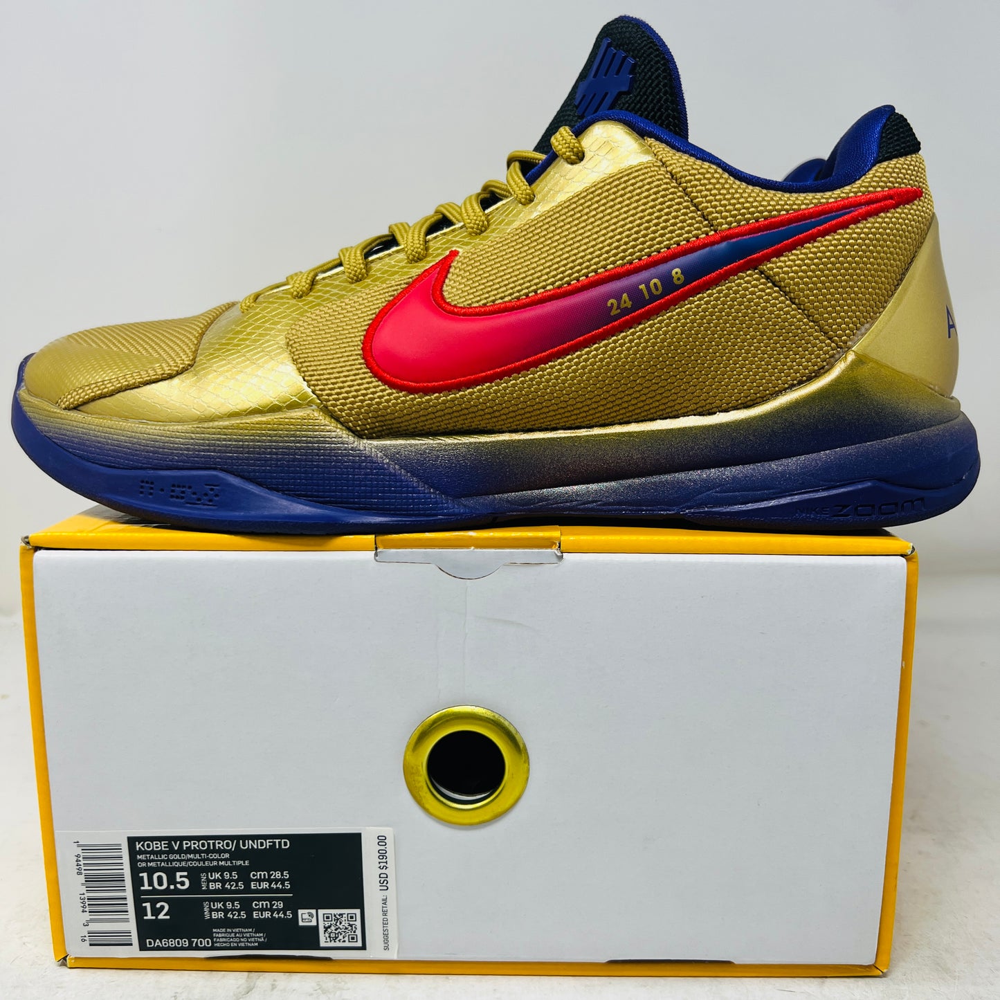 Nike Kobe 5 Protro Undefeated Hall of Fame