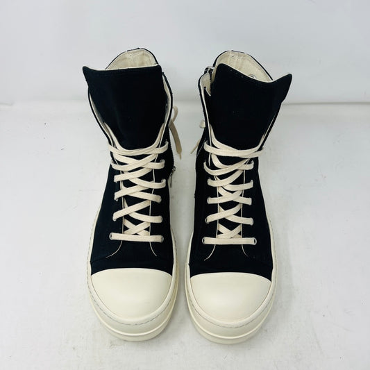 Rick Owens DRKSHDW High Top Black Milk
