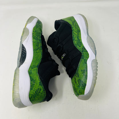 Jordan 11 Retro Low Green Snakeskin