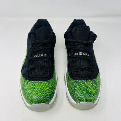Jordan 11 Retro Low Green Snakeskin