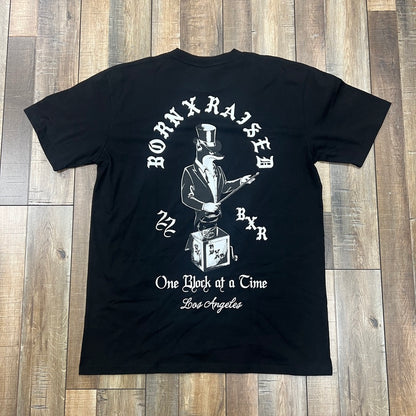 Born X Raised One Block At A Time T-shirt Black