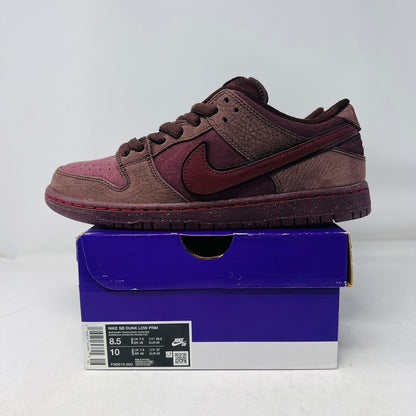 Nike SB Dunk Low City of Love Burgundy Crush