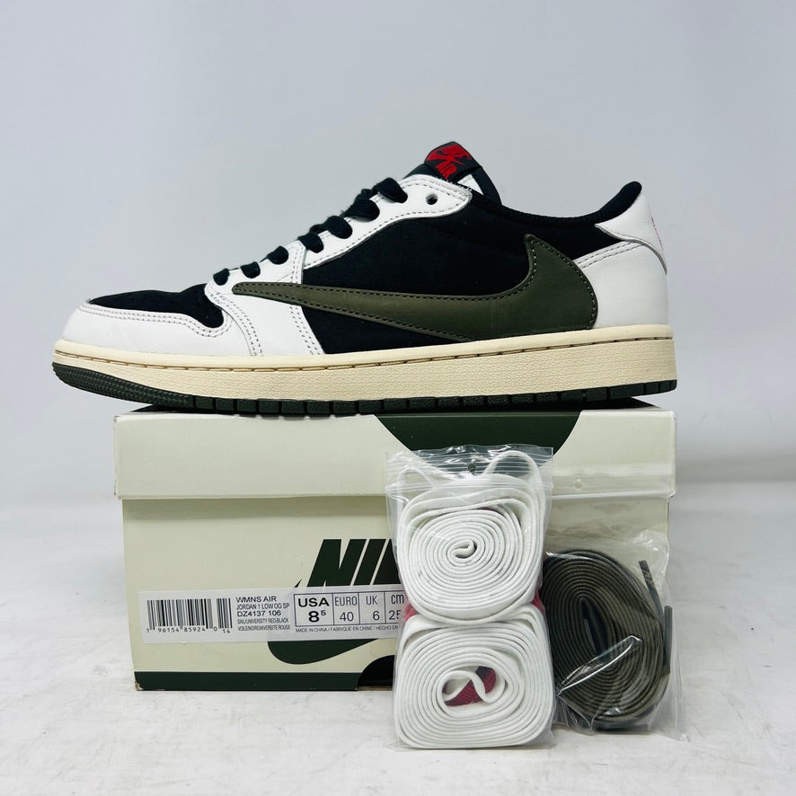 Jordan 1 Retro Low OG SP Travis Scott Olive (Women's)
