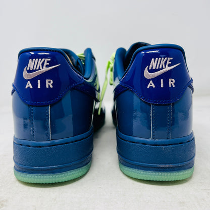Nike Air Force 1 Low Patent Leather Mystic Navy Grape Ice