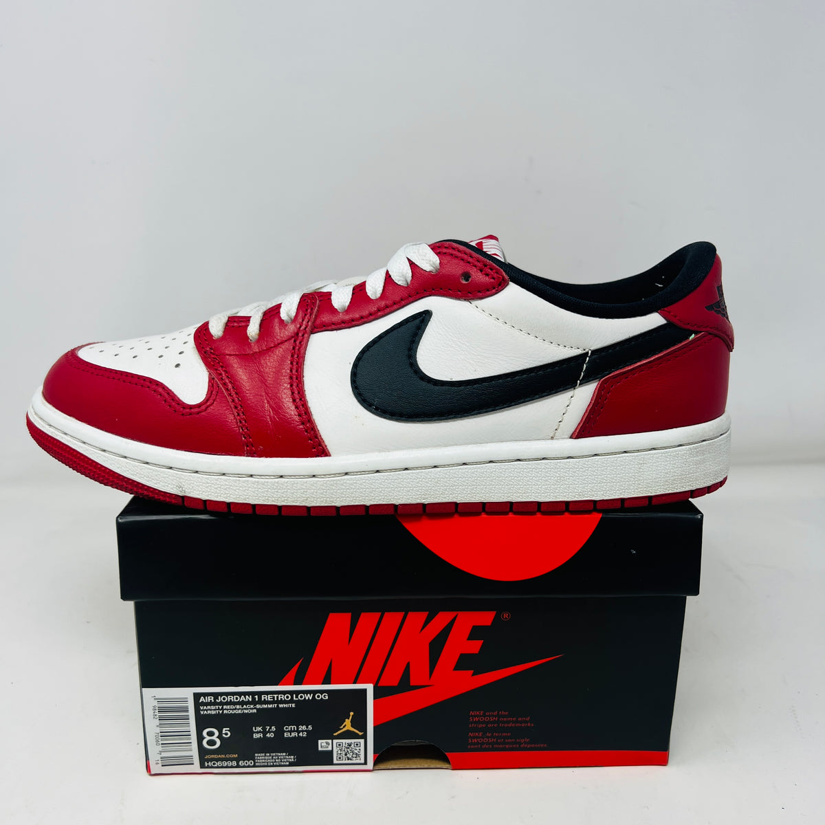 Jordan 1 Retro Low OG Chicago