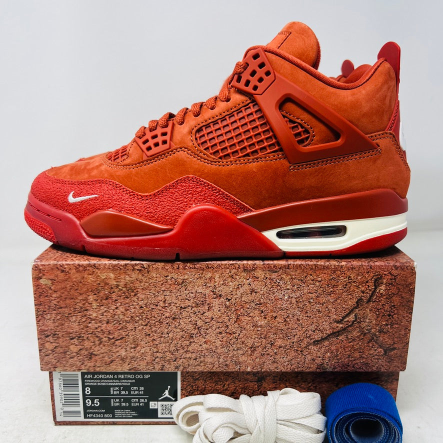 Air Jordan 4 Retro OG SP Nigel Sylvester Brick by Brick