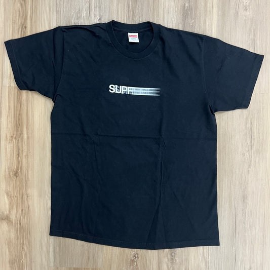 Supreme Motion Logo Tee Black