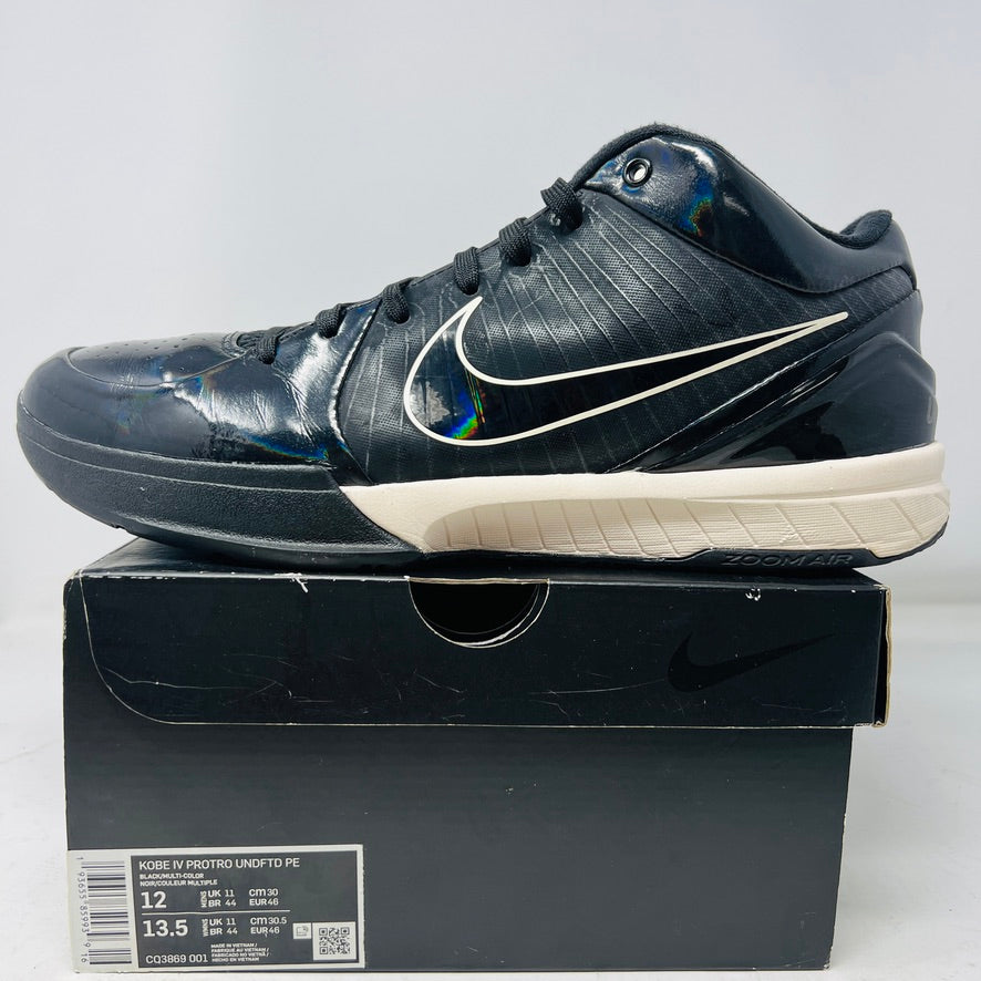 Nike Kobe 4 Protro Undefeated Black Mamba