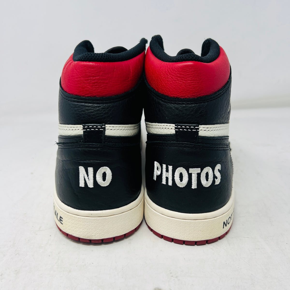 Jordan 1 Retro High Not for Resale Varsity Red