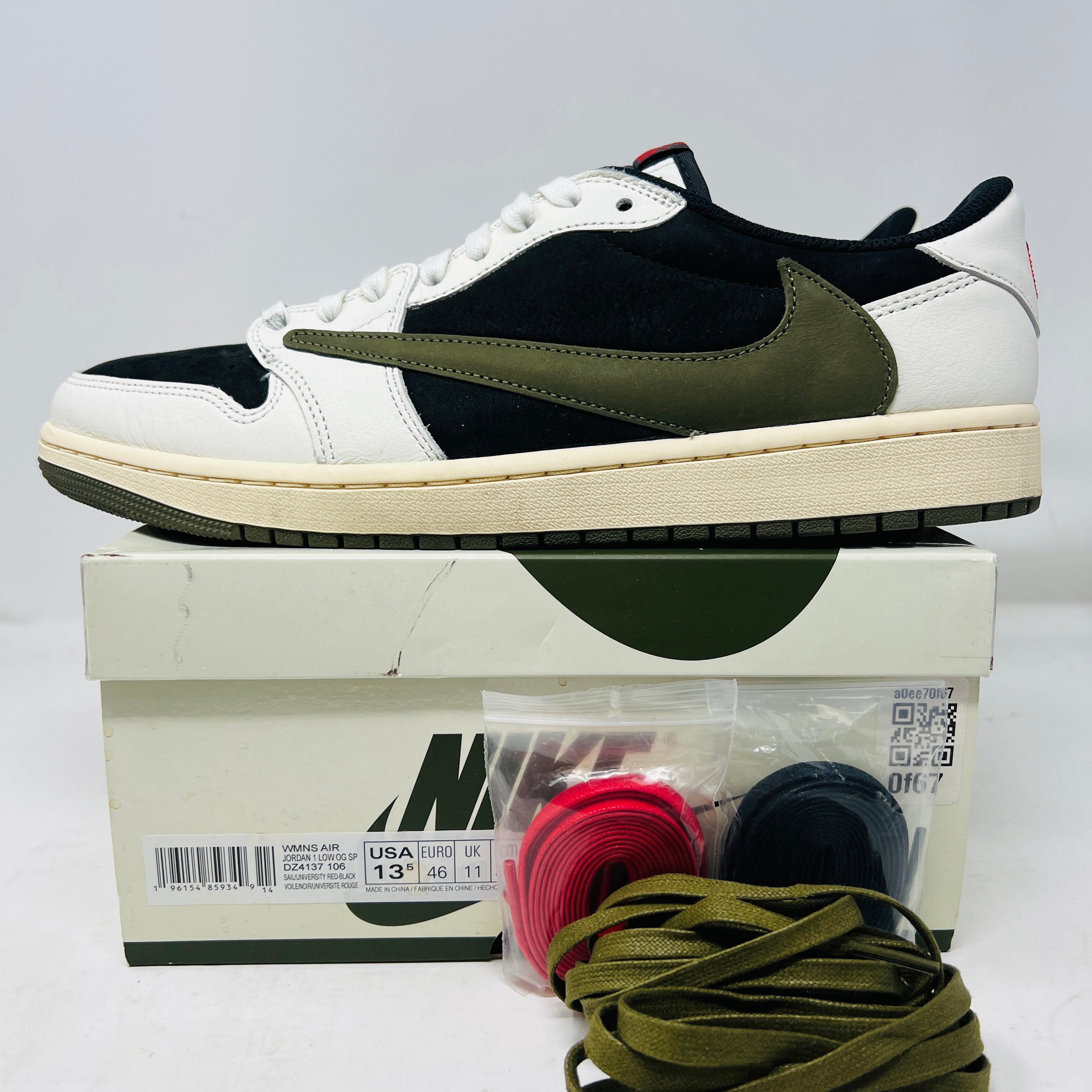Jordan 1 Retro Low OG SP Travis Scott Olive (Women's) – Holy