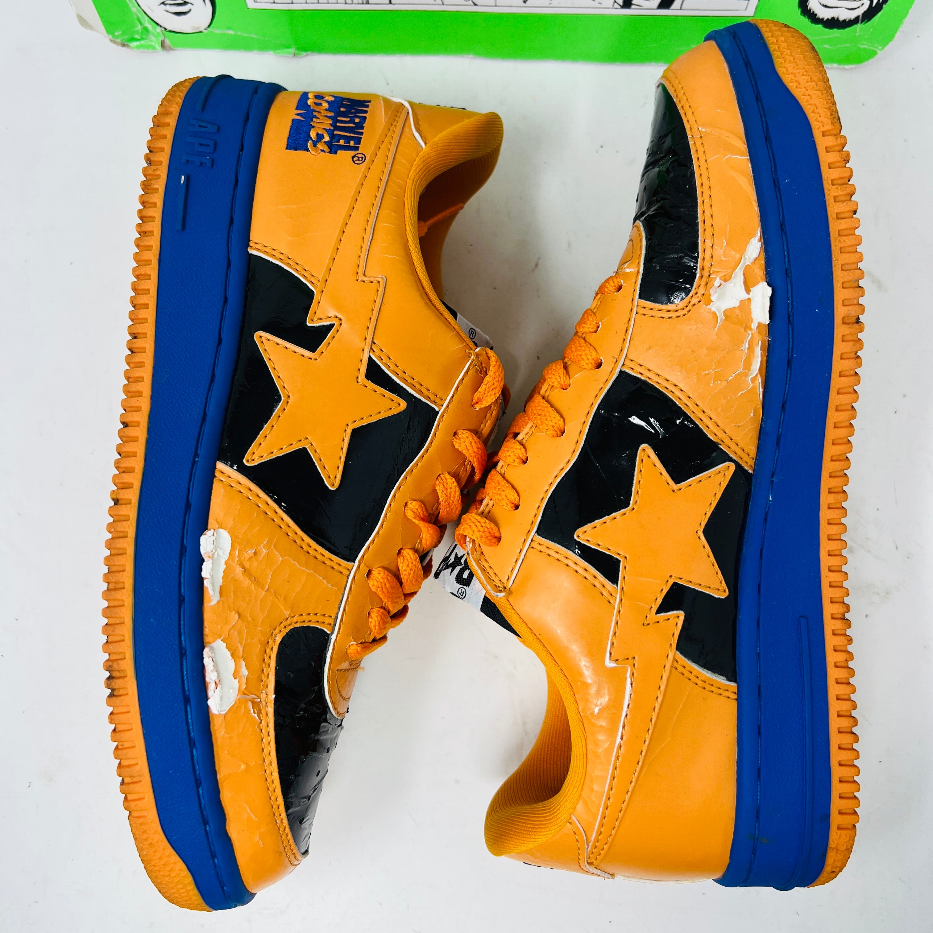 A Bathing Ape Bape Sta Low Marvel Comics Human Torch – Holy Ground