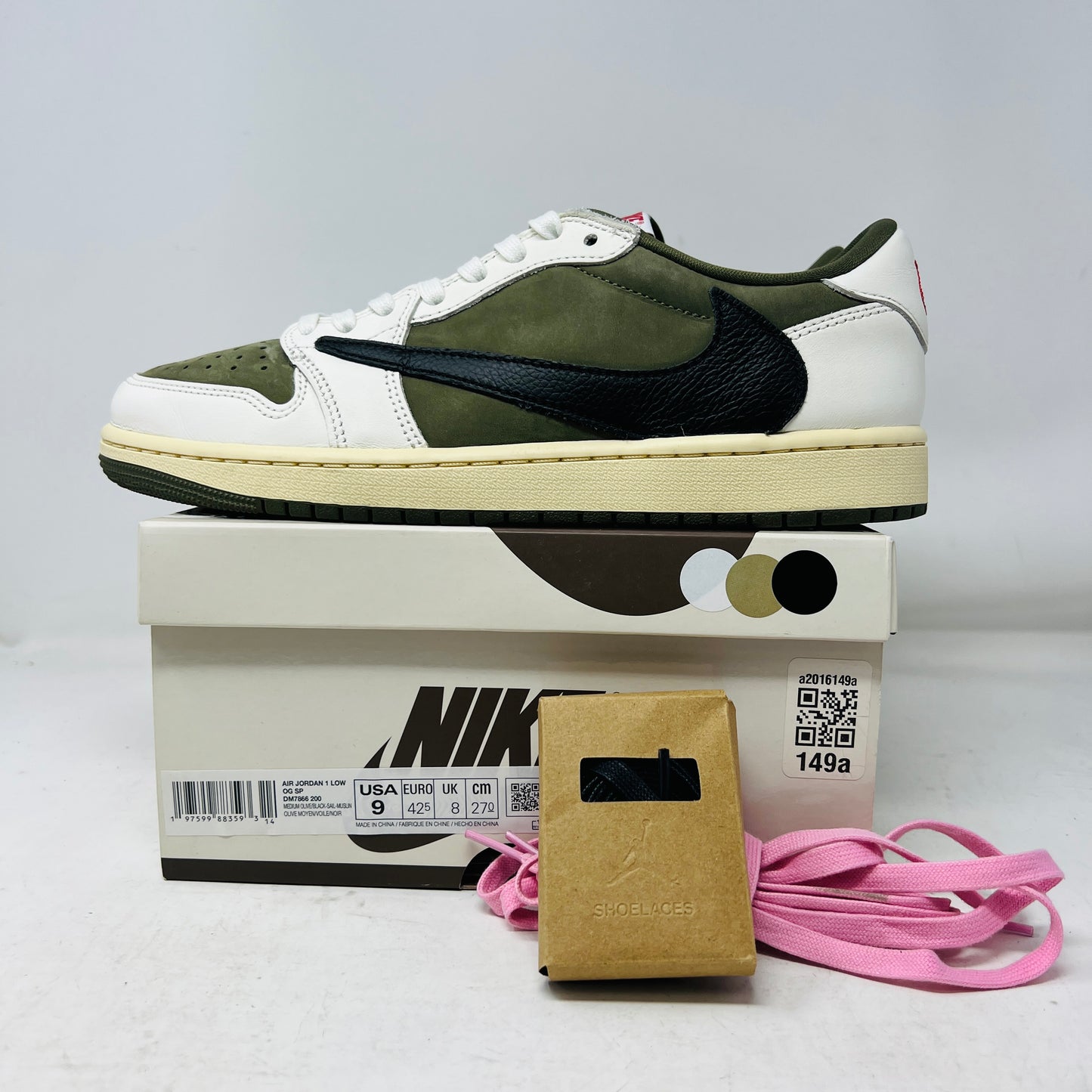Jordan 1 Retro Low OG SP Travis Scott Medium Olive