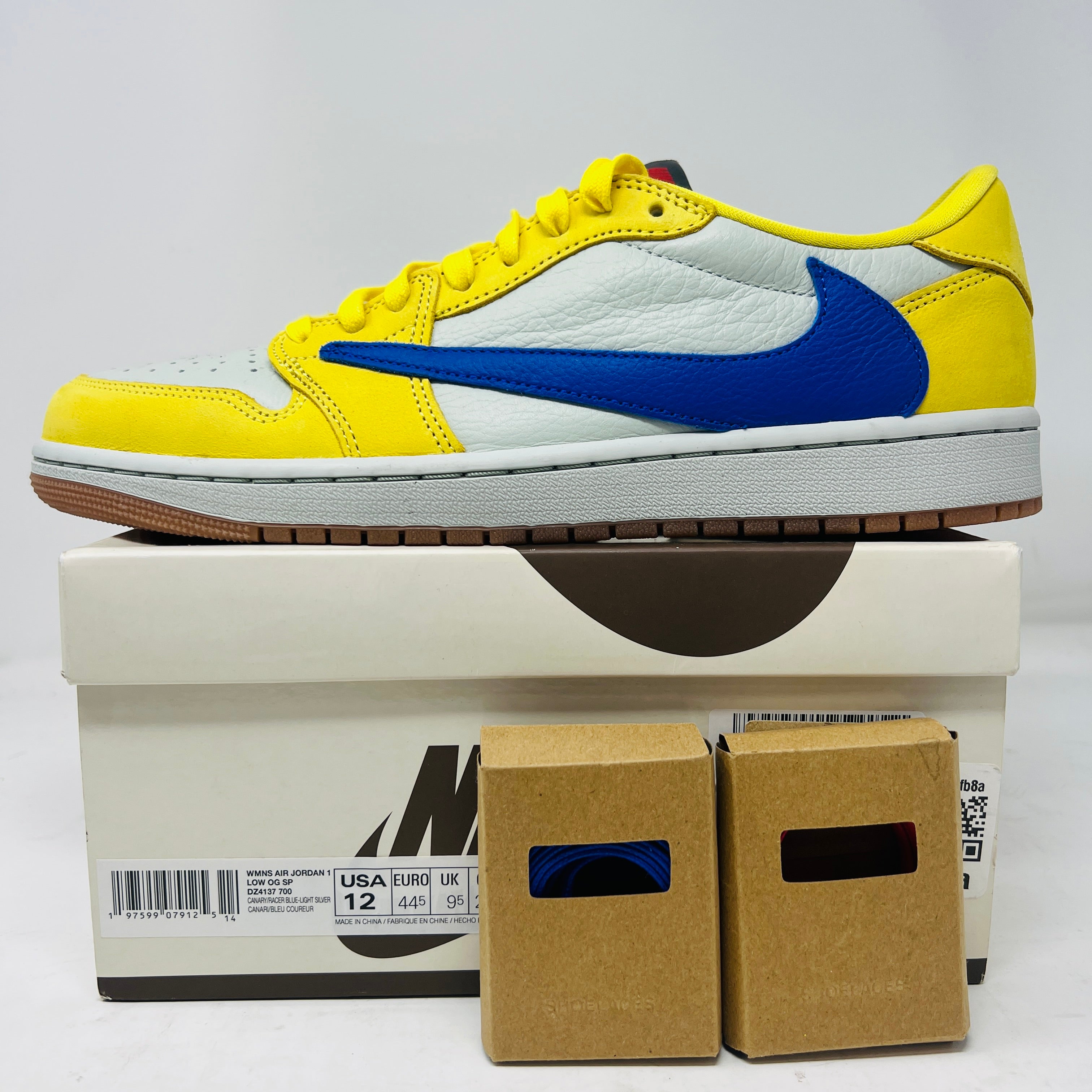 Jordan 1 Retro Low OG SP Travis Scott Canary (Women's