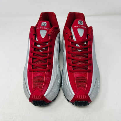 Nike Shox R4 Metallic Silver Black Crimson