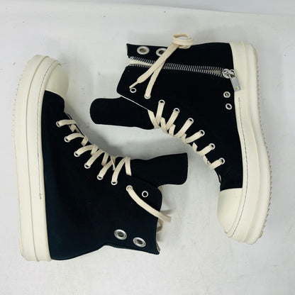Rick Owens DRKSHDW High Top Black Milk