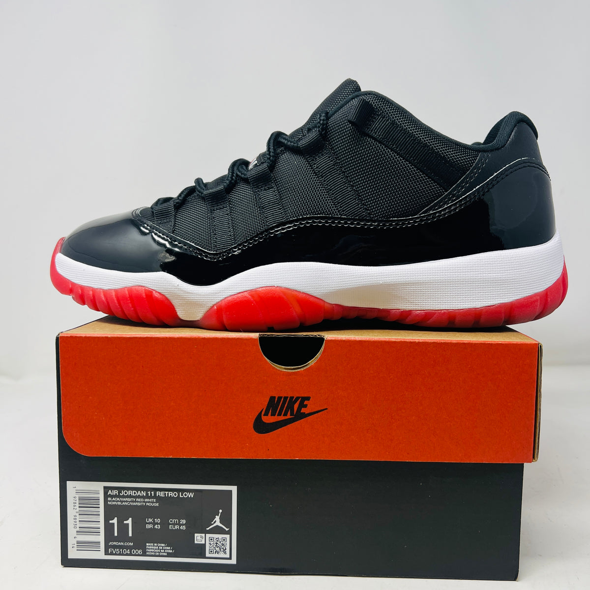Jordan 11 Retro Low Bred (2025)