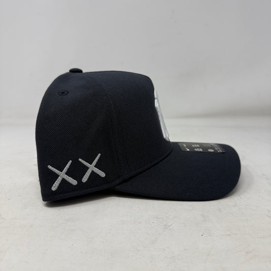 Yankees Nike x KAWS Navy Dri-FIT Structured A-Frame Adjustable Hat