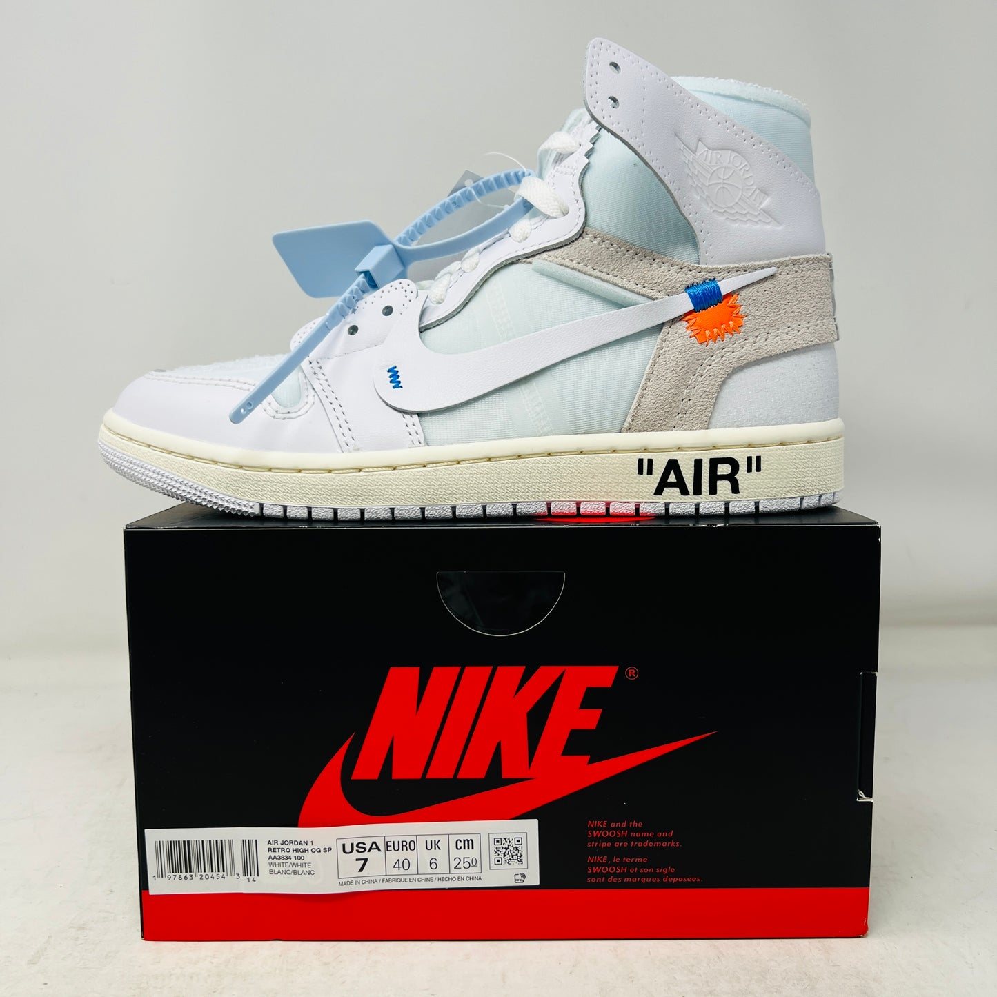 Jordan 1 Retro High Virgil Abloh Archive Alaska