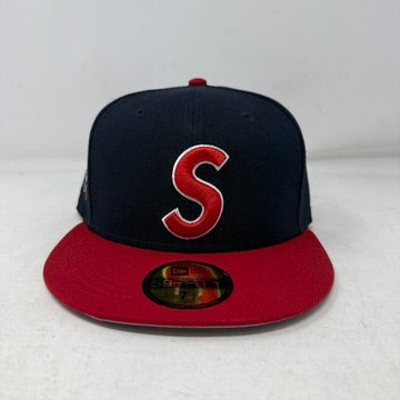 Supreme New Era Reaper S Logo 59Fifty Fitted Hat Navy