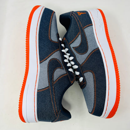 Nike Air Force 1 Low Protro Kobe Bryant Denim Obsidian Safety Orange