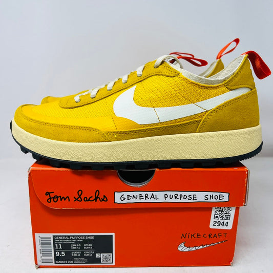 NikeCraft General Purpose Shoe Tom Sachs Archive Dark Sulfur 2022 clean uppers general wear
