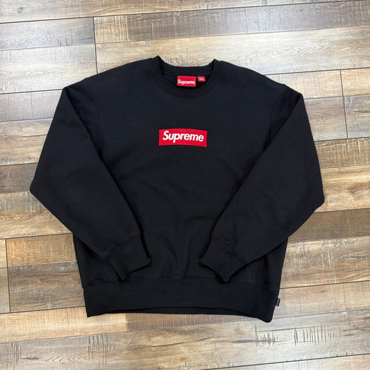 Supreme Box Logo Crewneck (FW22) Black