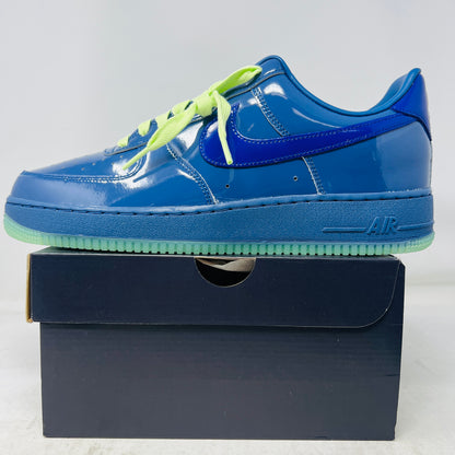 Nike Air Force 1 Low Patent Leather Mystic Navy Grape Ice