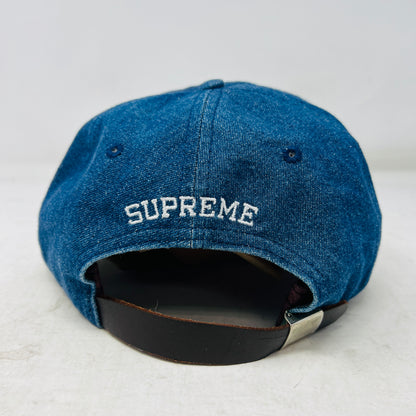 Supreme Pigment S Logo 6-Panel Denim