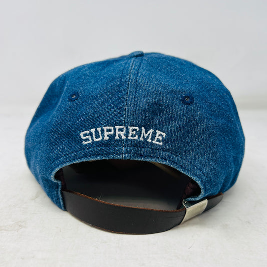 Supreme Pigment S Logo 6-Panel Denim