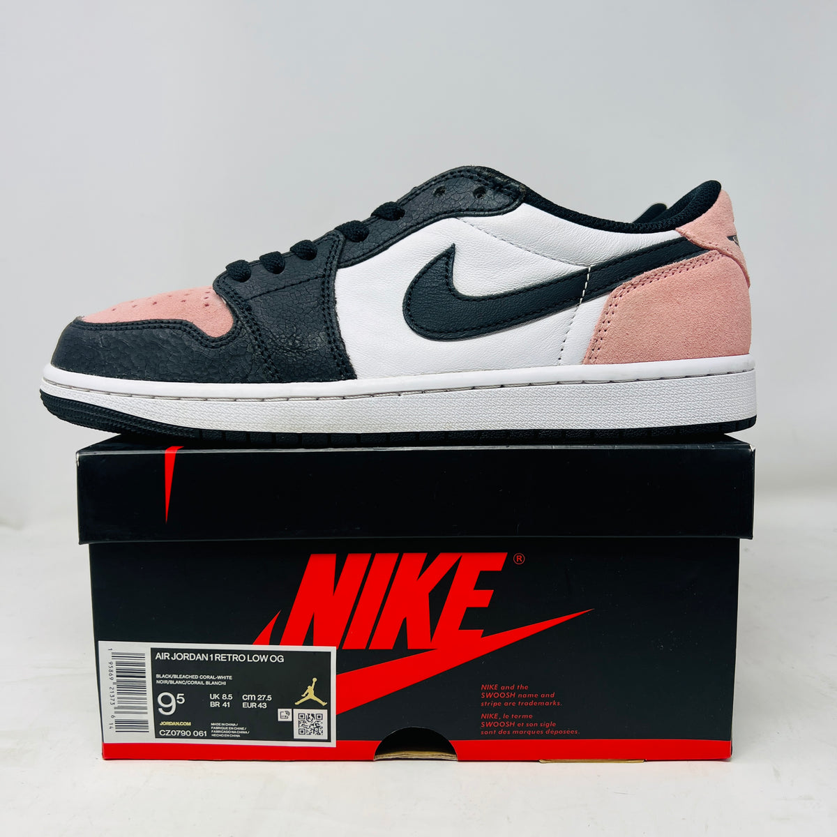 Jordan 1 Low OG Bleached Coral
