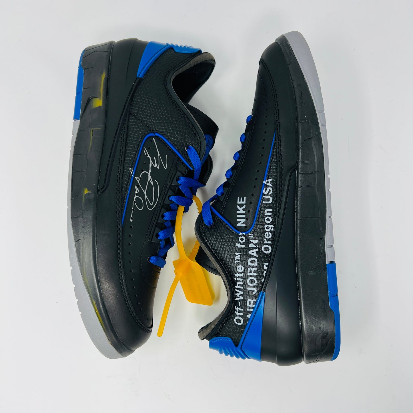 Jordan 2 Retro Low SP Off-White Black Blue