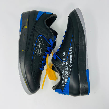 Jordan 2 Retro Low SP Off-White Black Blue