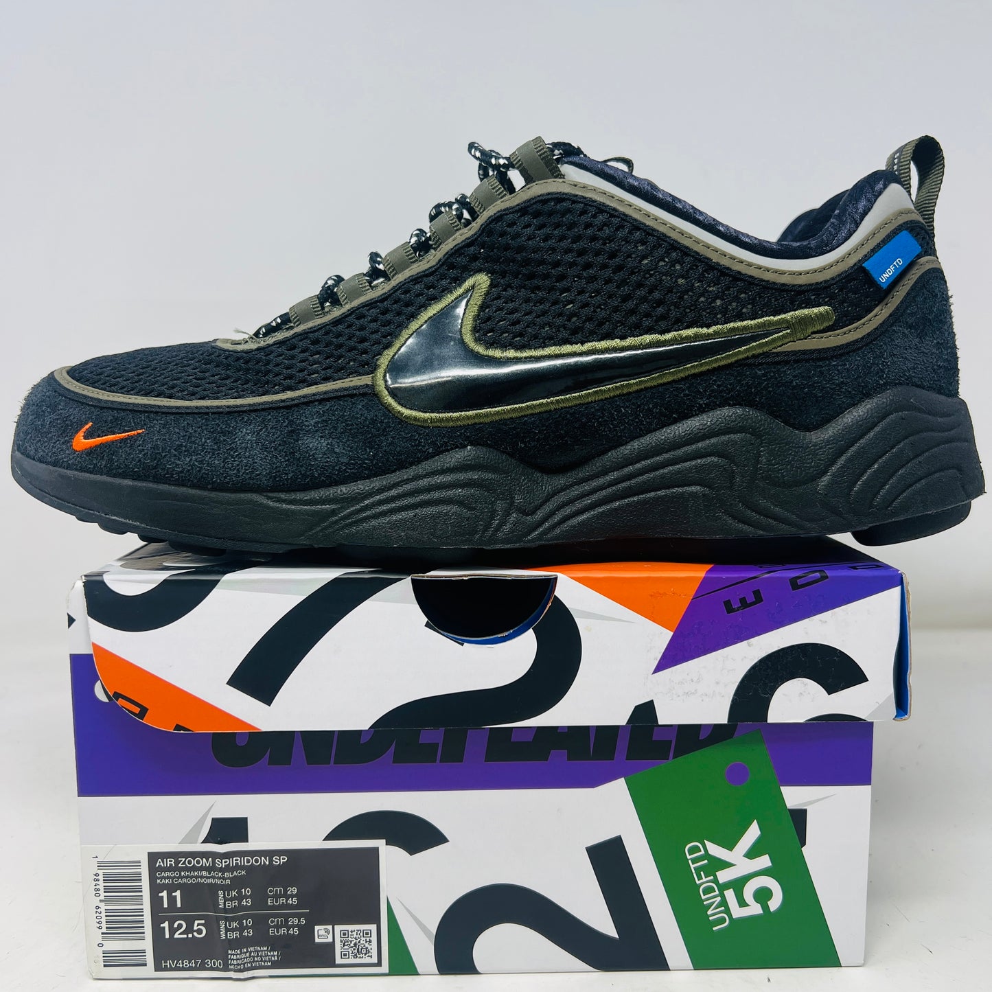 Nike Air Zoom Spiridon Undefeated Cargo Khaki