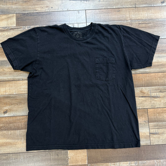 Chrome Hearts Black Short Sleeve Pocket Tee