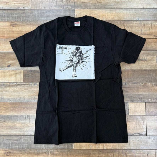 Black Supreme AKIRA Yamagata tee featuring graphic design, brand new condition.