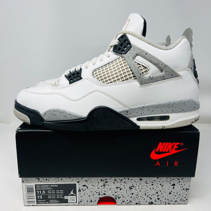 Jordan 4 Retro White Cement (2025)