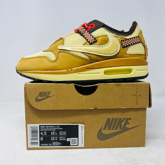 Nike Air Max 1 Travis Scott Cactus Jack Wheat Lemon Drop
