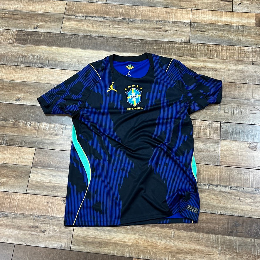 Nike Air Jordan x CBF Brazil Dri-Fit Stadium Away Jersey Old Royal/Black