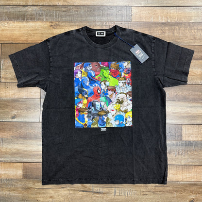 Kith x Marvel vs. Capcom Clash of Super Heroes Vintage Tee Black