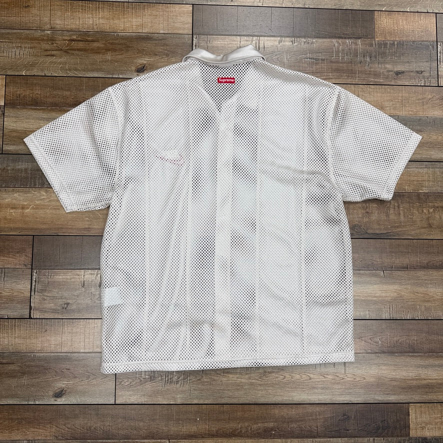 Supreme Nike Mesh S/S Shirt White