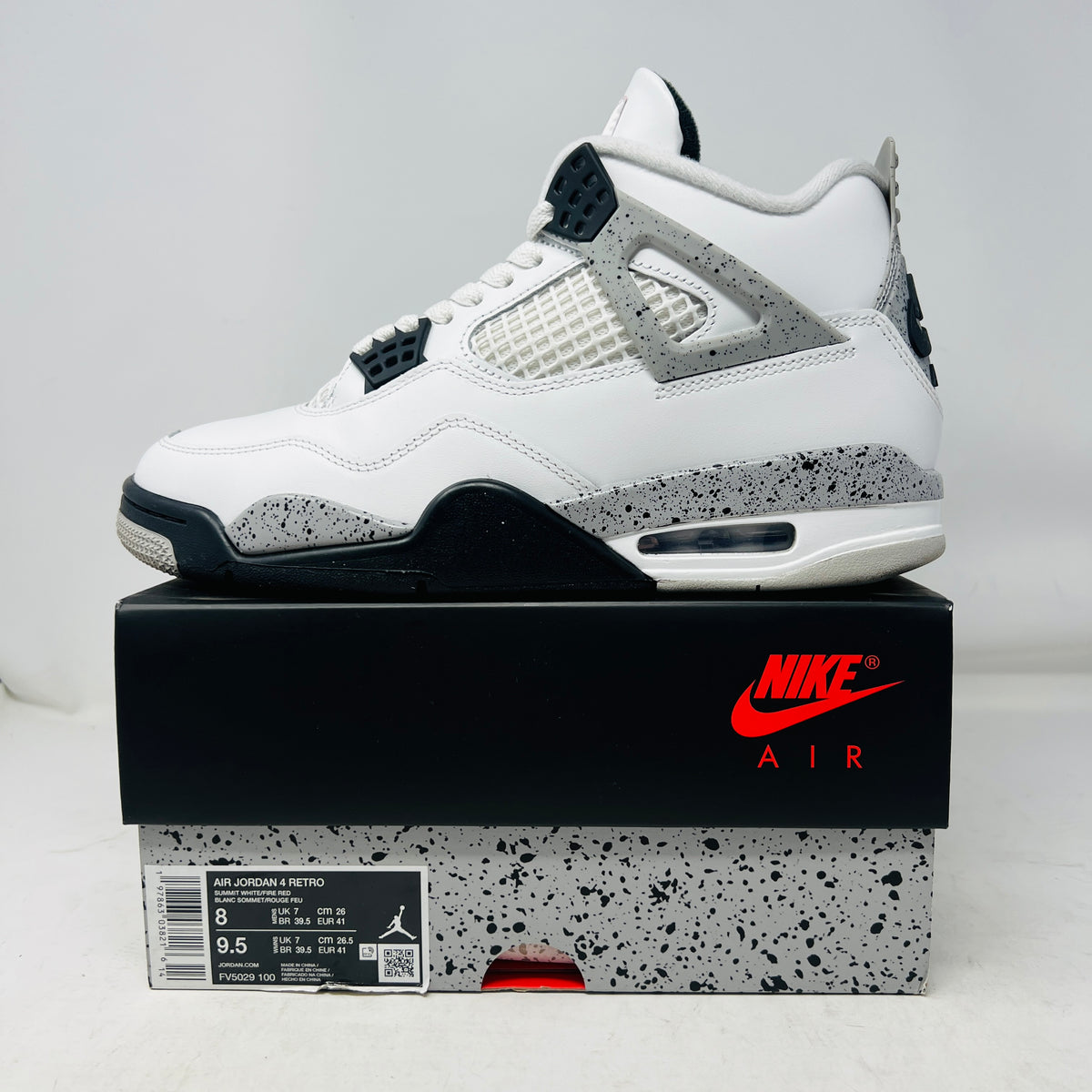 Jordan 4 Retro White Cement (2025)