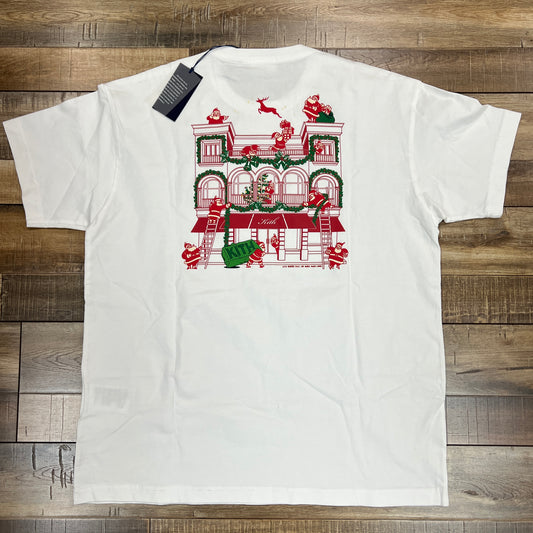 Kith Kithmas Comic Santa Rodeo Tee White