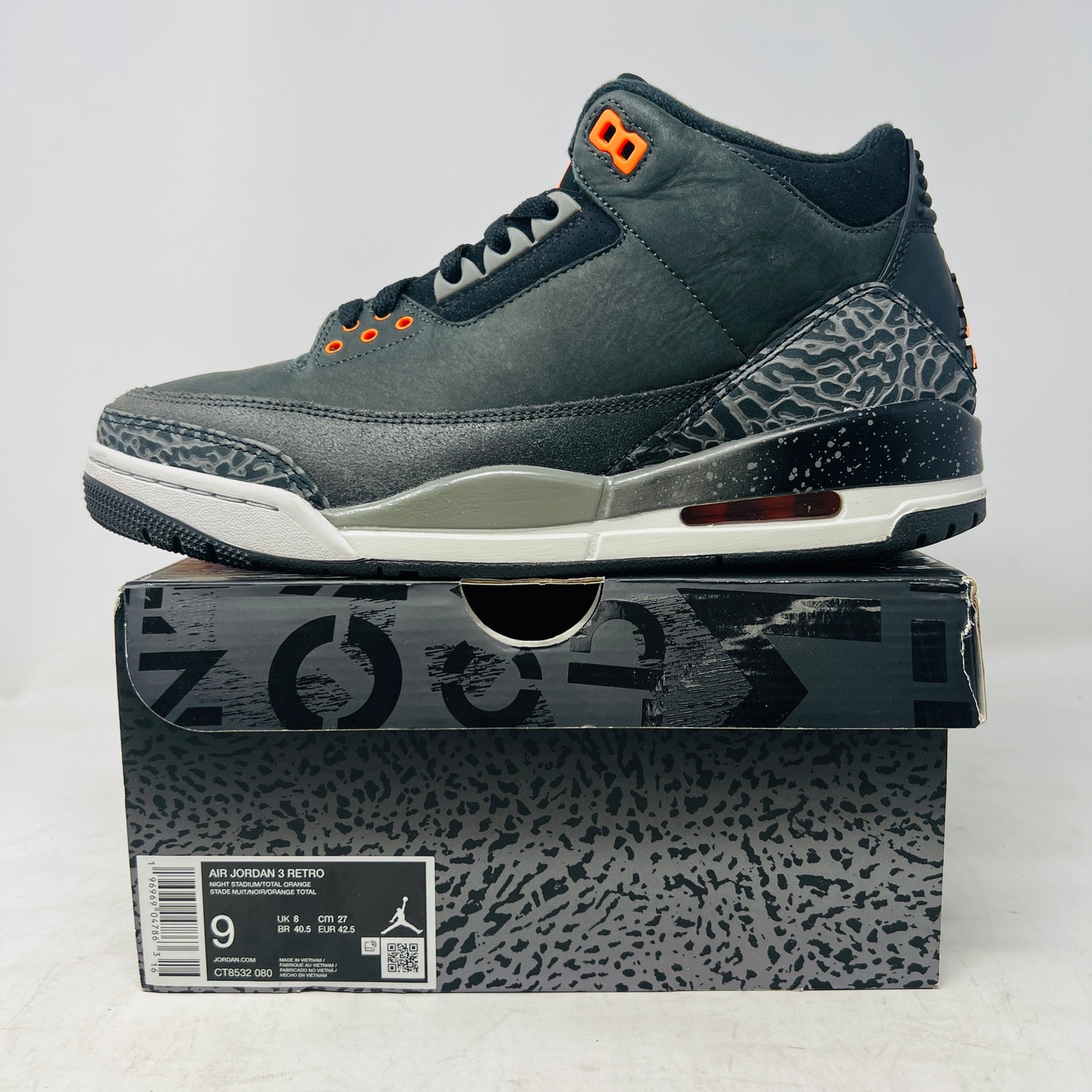 Jordan 3 Retro Fear Pack (2023)
