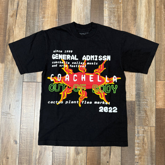 Black Cactus Plant Flea Market Coachella x CPFM T-Shirt, brand new condition.
