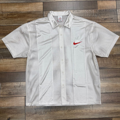 Supreme Nike Mesh S/S Shirt White