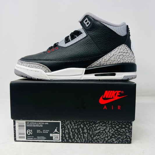 Jordan 3 Retro Black Cement (2024) (GS)