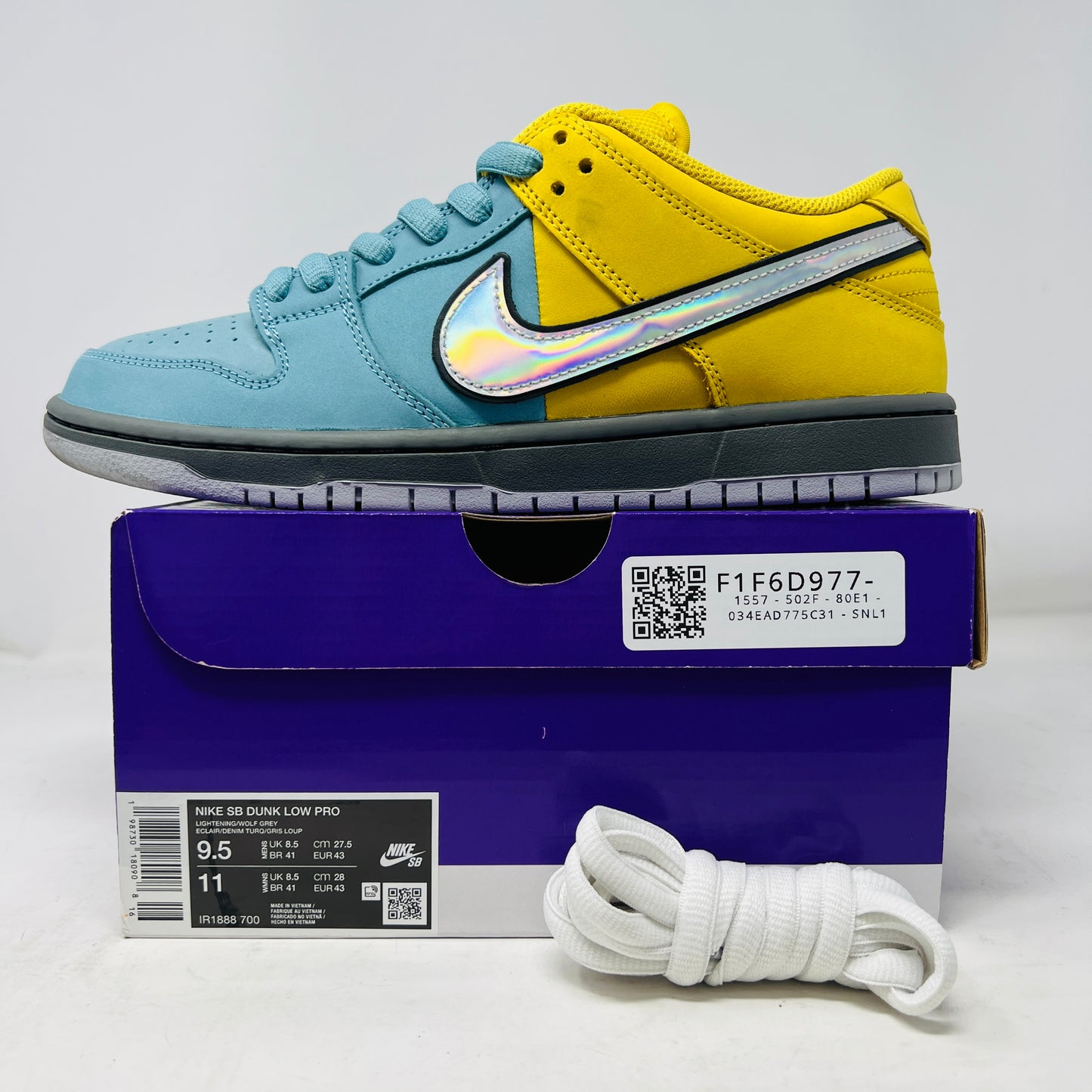 Nike SB Dunk Low Pro Muni Lightning Denim Turquoise
