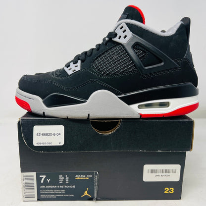Jordan 4 Retro Bred (2019) (GS)