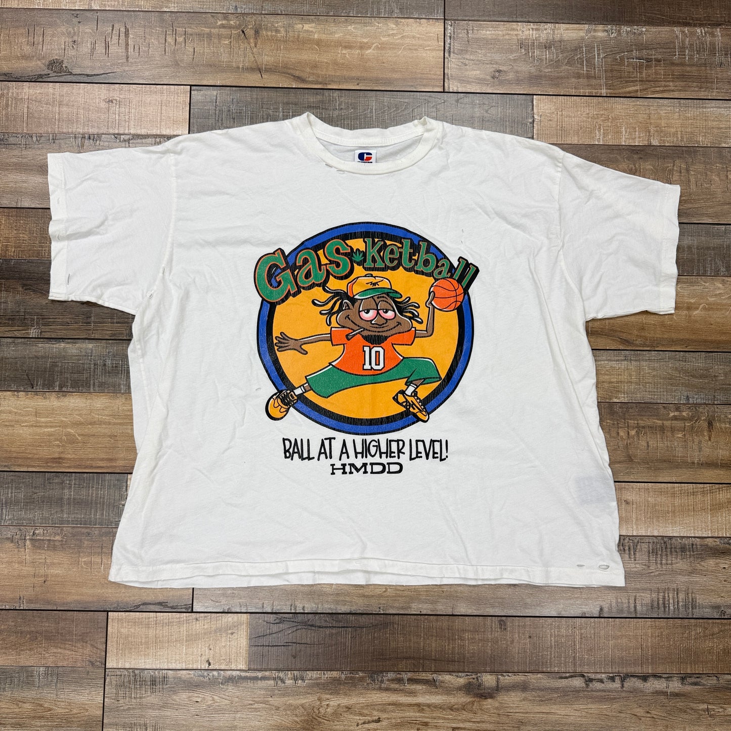 HMDD Gasketball Tee "White"